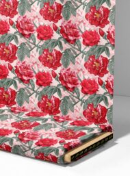 Petal flower style with red,green colors - Image 4