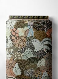 Tree nature style with green,brown colors