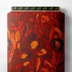 Bloom flower style with red,orange colors