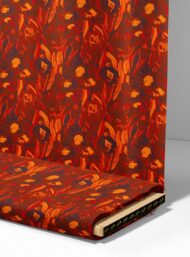 Bloom flower style with red,orange colors - Image 4