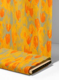 Bloom flower style with orange,yellow colors - Image 4