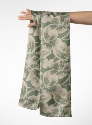 Petal flower style with green, white colors - Image 3