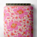 Petal flower style with pink,orange colors