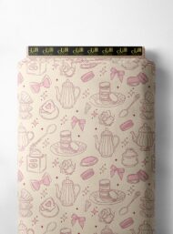 Teapot others style with pink,white colors