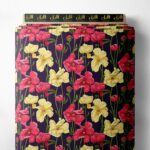 Bloom flower style with red,yellow colors