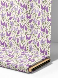 Lilac flower style with purple,green colors - Image 4