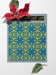 Lattice others style with blue, yellow colors - Image 6
