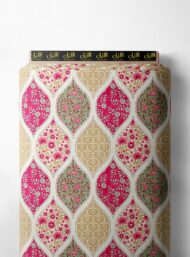 Floral flower style with red,green colors