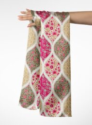 Floral flower style with red,green colors - Image 3