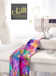 Petal flower style with pink,blue colors - Image 7