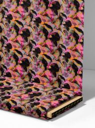 Leaf flower style with black,pink colors - Image 4