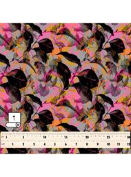 Leaf flower style with black,pink colors - Image 5