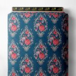 Rose flower style with red,green colors