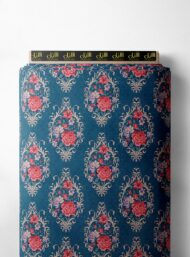 Rose flower style with red,green colors