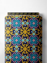 Ikat others style with blue, yellow colors