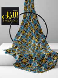 Ikat others style with blue, yellow colors - Image 2