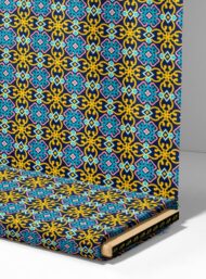 Ikat others style with blue, yellow colors - Image 4