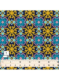 Ikat others style with blue, yellow colors - Image 5