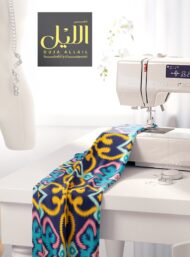 Ikat others style with blue, yellow colors - Image 7