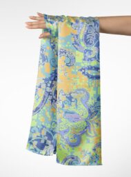 Petal flower style with blue,yellow colors - Image 3