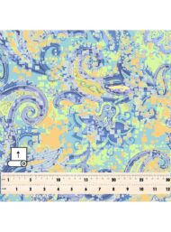 Petal flower style with blue,yellow colors - Image 5