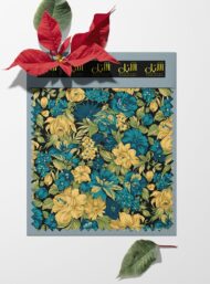 Rose flower style with yellow,blue colors - Image 6