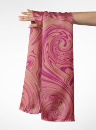 Swirl abstract style with pink, purple colors - Image 3