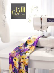 Bloom flower style with yellow,purple colors - Image 7