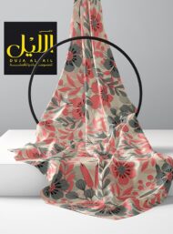 Bloom flower style with pink,green colors - Image 2