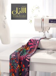 Leaf flower style with green,pink colors - Image 7