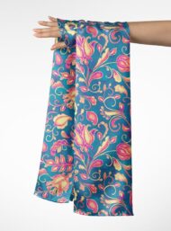 Bloom flower style with pink,green colors - Image 3