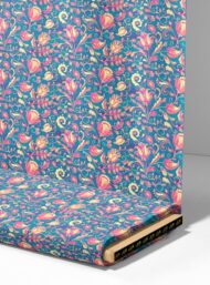 Bloom flower style with pink,green colors - Image 4