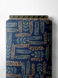 Leaf nature style with green,brown colors