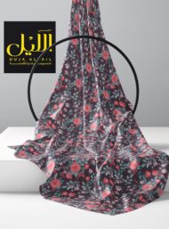 Rose flower style with pink,green colors - Image 2