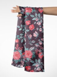 Rose flower style with pink,green colors - Image 3