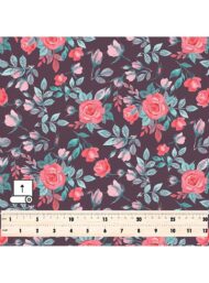 Rose flower style with pink,green colors - Image 5