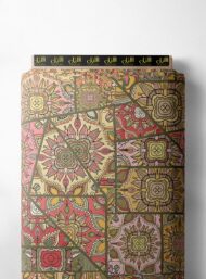 Petal flower style with red,yellow colors