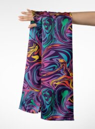 Swirl abstract style with purple,blue colors - Image 3