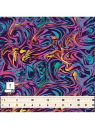 Swirl abstract style with purple,blue colors - Image 5