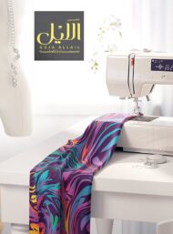 Swirl abstract style with purple,blue colors - Image 7