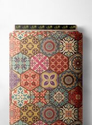 Flower others style with red,blue colors