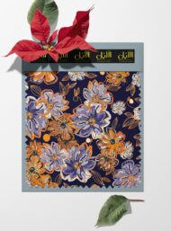 Bloom flower style with orange,purple colors - Image 6