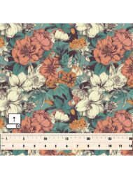 Bloom flower style with red,green colors - Image 5