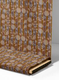 Leaf flower style with brown, blue colors - Image 4