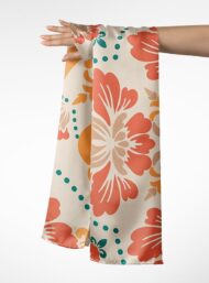 Bloom flower style with orange,red colors - Image 3
