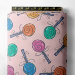 Lollipop others style with pink,blue colors