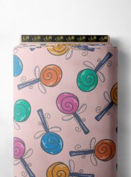 Lollipop others style with pink,blue colors