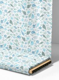 Shell ocean and sky style with blue,grey colors - Image 4