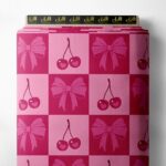 Cherry mixed style with pink,red colors