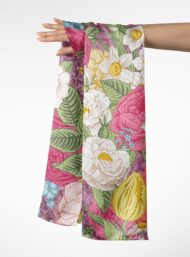 Petal flower style with pink,green colors - Image 3